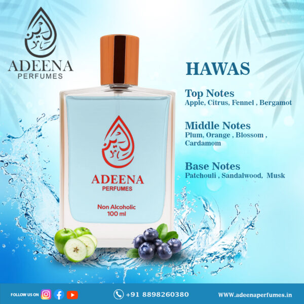 Hawas Eau De Parfum 100ml