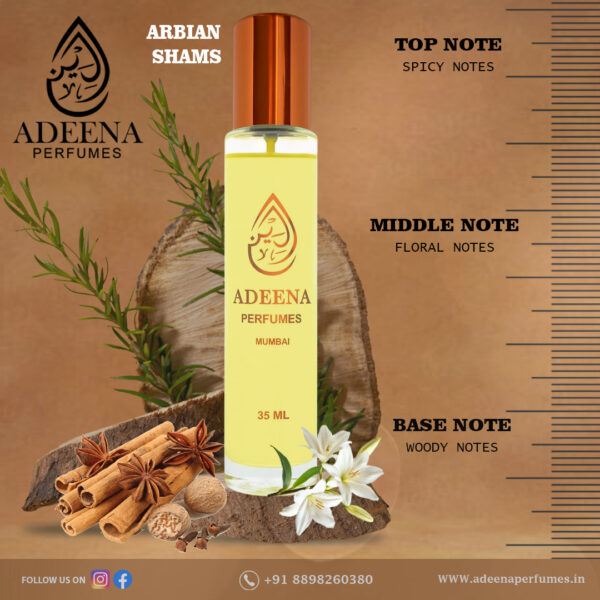 Arbian Shams Eau De Parfum 35ml