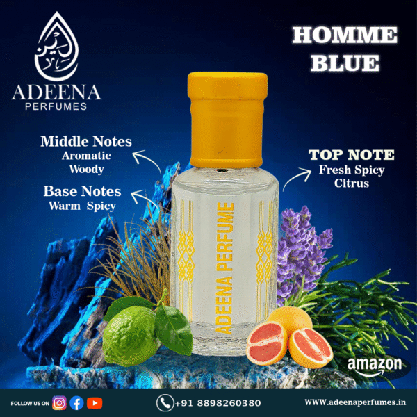 Homme Blue Attar 12ml