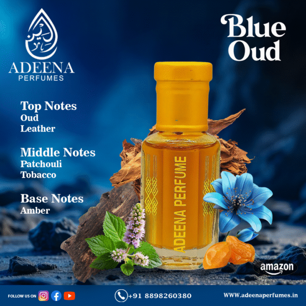 Blue Oud Attar 12ml